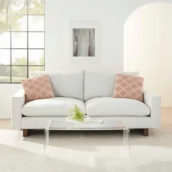 Kirkland's Home Blush Knotted Diamond Throw Pillows, Set Of 2- Pillows