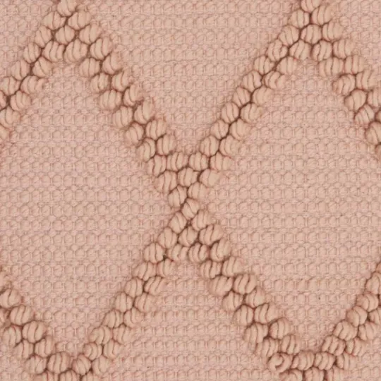 Kirkland's Home Blush Knotted Lattice Throw Pillows, Set Of 2- Pillows
