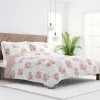Kirkland's Home Blush Patchwork Reversible 3-Pc. King Quilt Set- Quilts