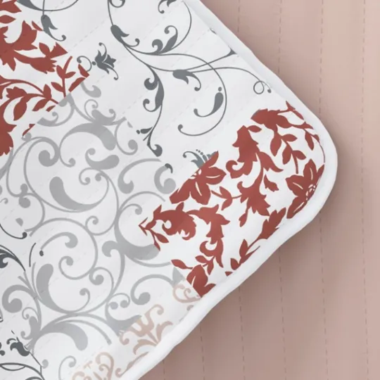 Kirkland's Home Blush Patchwork Reversible 3-Pc. Queen Quilt Set- Quilts
