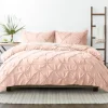 Kirkland's Home Blush Pinched 2-Pc. Twin Duvet Cover Set- Duvets
