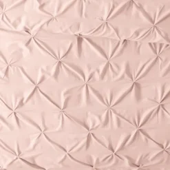 Kirkland's Home Blush Pinched 2-Pc. Twin Duvet Cover Set- Duvets