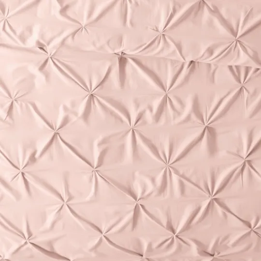 Kirkland's Home Blush Pinched 2-Pc. Twin Duvet Cover Set- Duvets