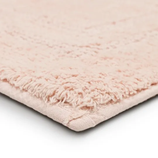 Kirkland's Home Blush Reversible Cotton Bath Mat, 34 In.- Bathroom Rugs