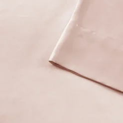 Kirkland's Home Blush Satin Standard 2-Pc. Pillow Case Set- Bed Sheets