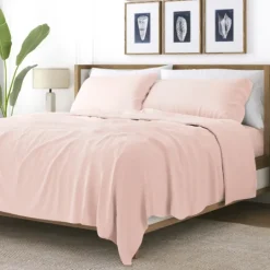 Kirkland's Home Blush Ultra Soft 3-Pc. Twin Sheet Set- Bed Sheets