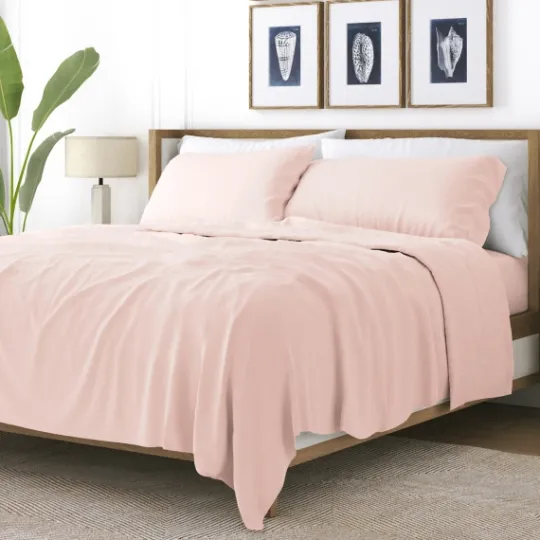 Kirkland's Home Blush Ultra Soft 3-Pc. Twin Sheet Set- Bed Sheets