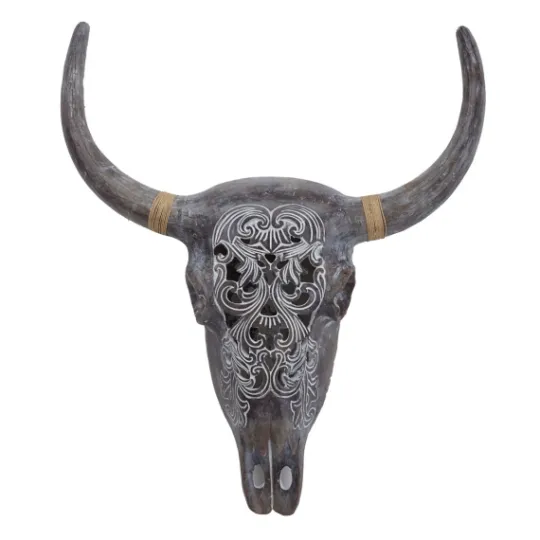 Kirkland's Home Bohemian Bull Wall Plaque- Wall Plaques
