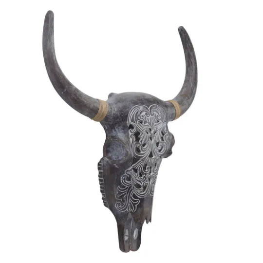 Kirkland's Home Bohemian Bull Wall Plaque- Wall Plaques