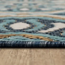 Kirkland's Home Boho Ikat Indoor/Outdoor Area Rug, 5X7- Outdoor Rugs
