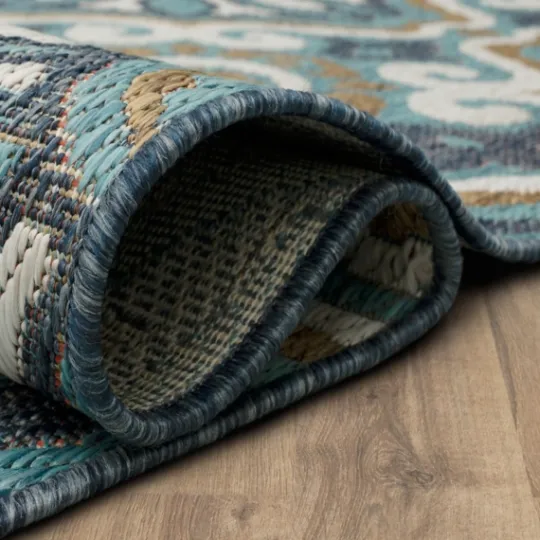 Kirkland's Home Boho Ikat Indoor/Outdoor Area Rug, 5X7- Outdoor Rugs