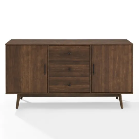 Kirkland's Home Bonnie Brown Midcentury Sideboard Cabinet- Cabinets & Sideboards