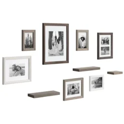 Kirkland's Home Bordeaux 10-Pc. Gallery Wall Frame And Shelf Set- Gallery Wall Frames