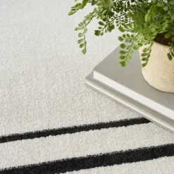 Kirkland's Home Bordered Indoor/Outdoor Area Rug, 5X7- Outdoor Rugs