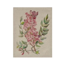 Kirkland's Home Botanical Linen Art Prints, Set Of 3- Canvas Art