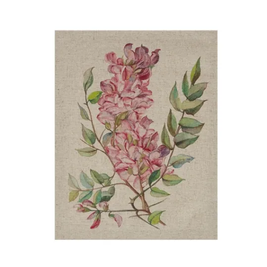 Kirkland's Home Botanical Linen Art Prints, Set Of 3- Canvas Art