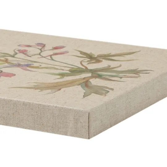 Kirkland's Home Botanical Linen Art Prints, Set Of 3- Canvas Art