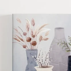 Kirkland's Home Botanicals In Blue Vases Canvas Prints, Set Of 2- Canvas Art
