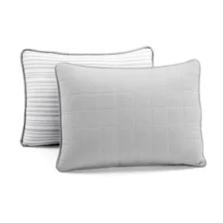 Kirkland's Home Box Stitch Cotton Full/Queen 3-Pc. Quilt Set- Quilts