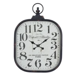 Kirkland's Home Brady Rustic Metal Wall Clock- Clocks