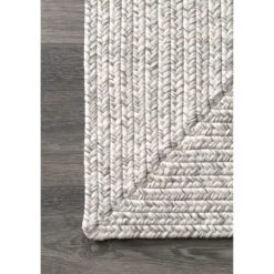 Kirkland's Home Braided Leah Indoor/Outdoor Area Rug, 5X8- Outdoor Rugs
