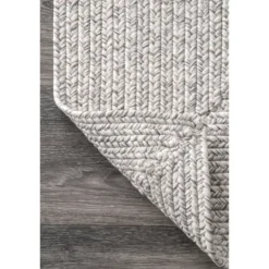 Kirkland's Home Braided Leah Indoor/Outdoor Area Rug, 5X8- Outdoor Rugs