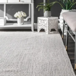 Kirkland's Home Braided Leah Indoor/Outdoor Area Rug, 3X5- Outdoor Rugs