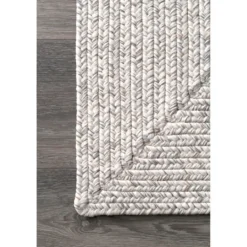 Kirkland's Home Braided Leah Indoor/Outdoor Area Rug, 3X5- Outdoor Rugs