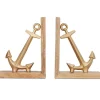 Kirkland's Home Brass Anchor Bookends, Set Of 2- Decorative Accents