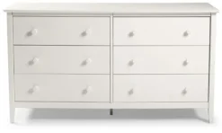 Kirkland's Home Brazilian Pine Wood 6-Drawer Dresser- Dressers & Chests