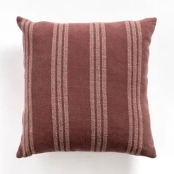 Kirkland's Home Brick Providence Stripe Pillow- Pillows