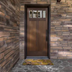 Kirkland's Home Bright Lemon Citrus Doormat- Doormats