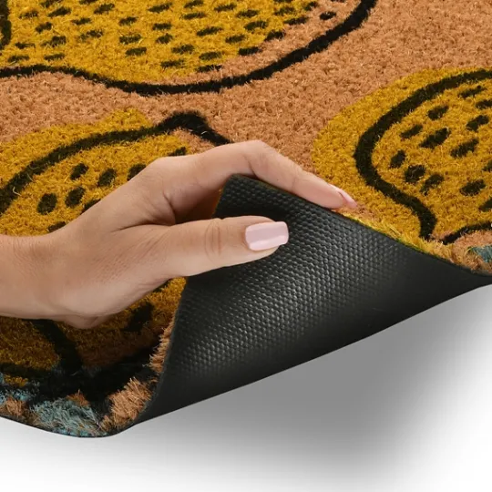 Kirkland's Home Bright Lemon Citrus Doormat- Doormats
