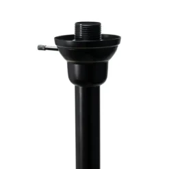 Kirkland's Home Bronze And 3-Scallop Glass Floor Lamp- Floor Lamps