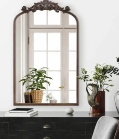 Kirkland's Home Bronze Arendahl Arched Mirror, 19X31 In.- Decorative Mirrors