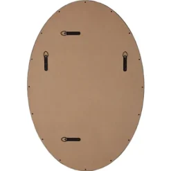 Kirkland's Home Bronze Beaded Frame Oval Mirror- Decorative Mirrors