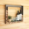 Kirkland's Home Bronze Cork Holder Wall Frame- Wall Storage