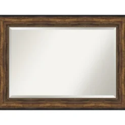 Kirkland's Home Bronze Frame Beveled Mirror, 43.5X31.5 In.- Decorative Mirrors
