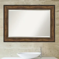 Kirkland's Home Bronze Frame Beveled Mirror, 43.5X31.5 In.- Decorative Mirrors