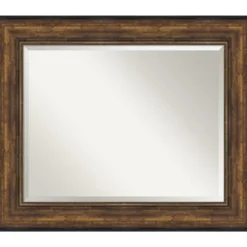 Kirkland's Home Bronze Frame Beveled Mirror, 35.5X29.5 In.- Decorative Mirrors