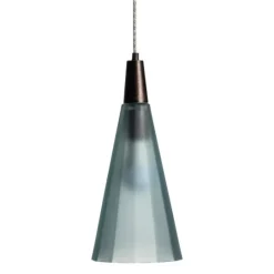 Kirkland's Home Bronze Glass Ombre Slim Taper Pendant Lamp- Table Lamps