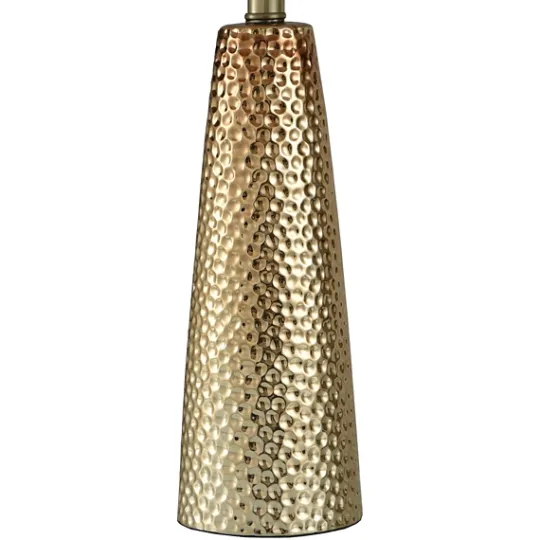 Kirkland's Home Bronze Hammered Table Lamp- Table Lamps