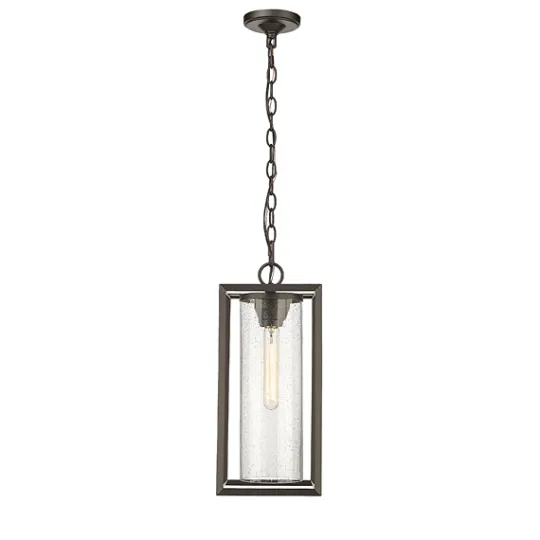 Kirkland's Home Bronze Lantern Outdoor Pendant Light- Outdoor Lighting