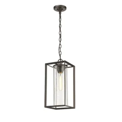 Kirkland's Home Bronze Lantern Outdoor Pendant Light- Outdoor Lighting