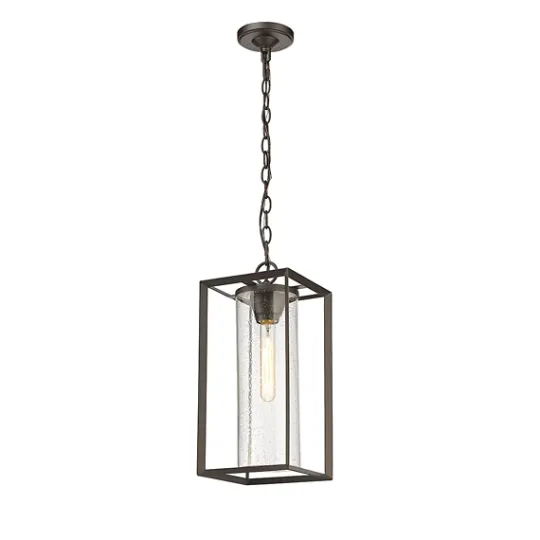 Kirkland's Home Bronze Lantern Outdoor Pendant Light- Outdoor Lighting