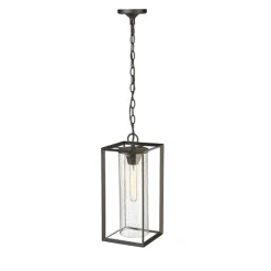 Kirkland's Home Bronze Lantern Outdoor Pendant Light- Outdoor Lighting