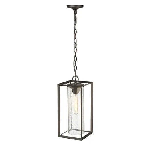 Kirkland's Home Bronze Lantern Outdoor Pendant Light- Outdoor Lighting