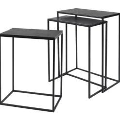 Kirkland's Home Bronze Metal Nesting Side Tables, Set Of 3- Accent & End Tables