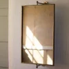 Kirkland's Home Bronze Metal Rectangle Tilting Mirror- Decorative Mirrors