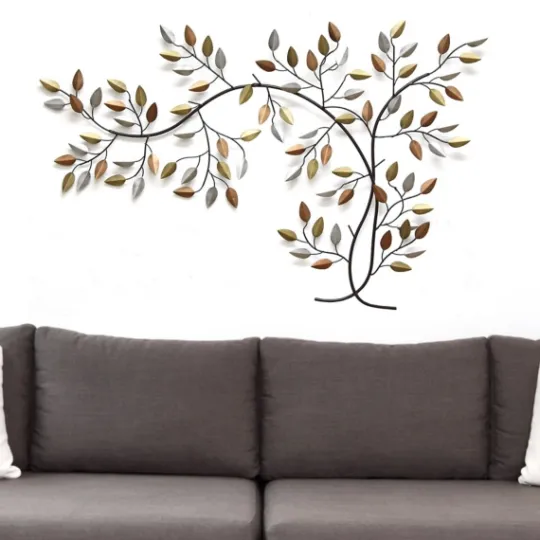 Kirkland's Home Bronze Metal Tree Branch Wall Plaque- Wall Plaques